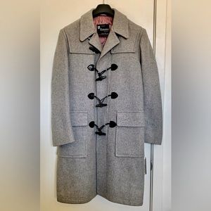 Vintage 1969 Ramona Montreal Duffel Coat Womens Gray Winter Medium Large 42 Mint